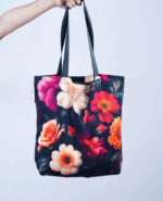 Beautiful Floral Printed Tote Bag - Image 2