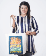 Abstract Printed Tote Bag