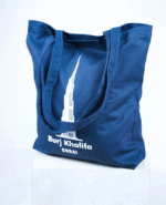 Cotton Tote Bag with Beautiful Burj Khalifa Print 2024 - Image 2