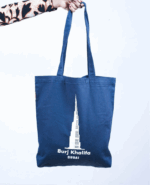 Cotton Tote Bag with Beautiful Burj Khalifa Print 2024 - Image 3