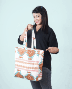Beautiful All-Body Printed Cotton Tote bag 2024 - Image 4