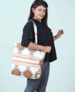Printed Cotton Tote Bag - Stylish, eco-friendly, and durable cotton bag with unique prints, perfect for shopping, groceries, or everyday use. Made by Tamanbazar.