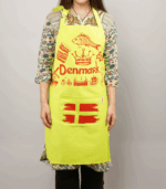 Cotton Kitchen Apron with Adjustable Straps & Convenient Pockets - Image 4