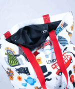 All body printed cotton tote bag - Image 4