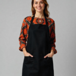 Adjustable Cotton Cooking Apron for Cooking & Baking